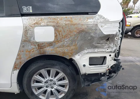 2013 Toyota Sienna Limited 7 Passenger z USA, uszkodzony, nr VIN 5TDDK3DC4DS061081